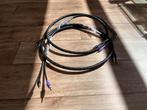 Tubulus audiocables Argentus V4 speakercables 2 mtr, Audio, Tv en Foto, Audiokabels en Televisiekabels, Ophalen of Verzenden, Zo goed als nieuw