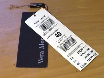 VERA MONT Gloednieuw met kaartjes Zwart Lang Jumpsuit 40 L/M beschikbaar voor biedingen