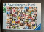 99 katten, Ravensburger puzzel, 1500 stukjes, Ophalen of Verzenden, 500 t/m 1500 stukjes, Zo goed als nieuw, Legpuzzel