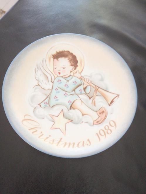 Schmid 'Angelic Musician' Kerstbord 1989, Diversen, Kerst, Ophalen of Verzenden
