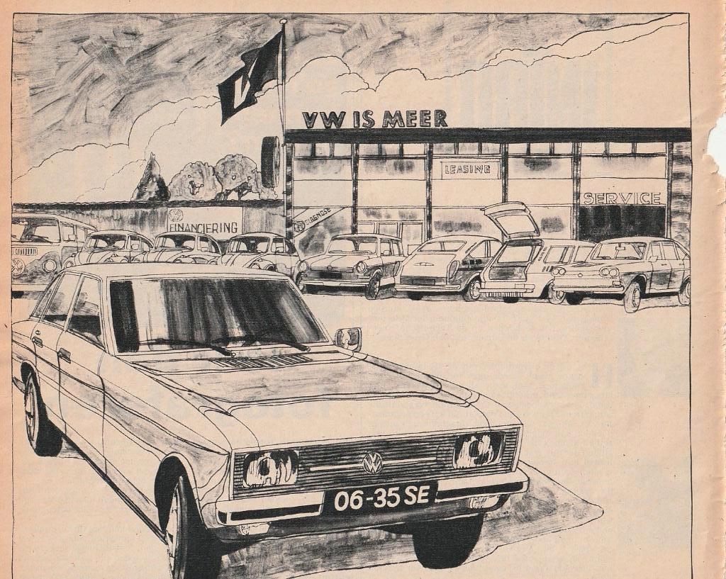 Retro reclame 1972 Volkswagen K70 het is uw ontwerp auto, Verzenden, Overige typen