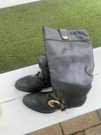 Grijze lange laarzen maat 37 - ZGAN, Kleding | Dames, Schoenen, Ophalen of Verzenden, Zo goed als nieuw, Grijs, Lage of Enkellaarzen