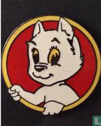 Gezocht! Deze pin van Tom Poes, stripzaak Sjors. M Toonder., Verzamelen, Speldjes, Pins en Buttons, Ophalen of Verzenden, Zo goed als nieuw