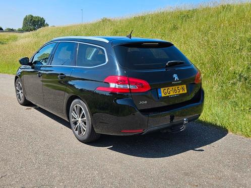 Peugeot 308 PureTech  Bluelease Premium 130pk 2015 Zwart, Auto's, Peugeot, Particulier, ABS, Airbags, Airconditioning, Alarm, Bluetooth