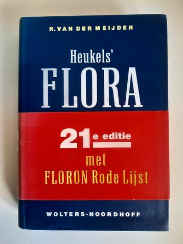 Heukel's Flora van Nederland met Floron rode lijst beschikbaar voor biedingen