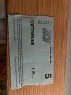 OUD TICKET DS’79 ERE TRIBUNE 88-89, Verzenden, Zo goed als nieuw, Overige binnenlandse clubs, Overige typen