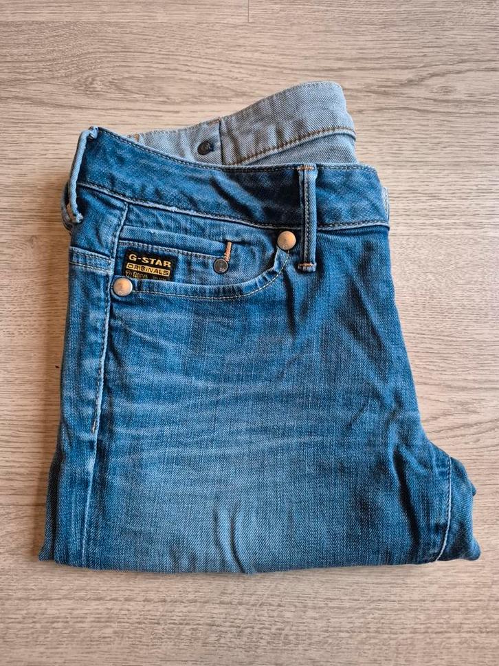 G-Star Dames Jeans Maat 30/32, Kleding | Dames, Spijkerbroeken en Jeans, Zo goed als nieuw, W30 - W32 (confectie 38/40), Blauw