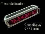 TIMECODE READER ️ GROOT DISPLAY ️, Audio, Tv en Foto, Professionele Audio-, Tv- en Video-apparatuur, Ophalen of Verzenden, Zo goed als nieuw