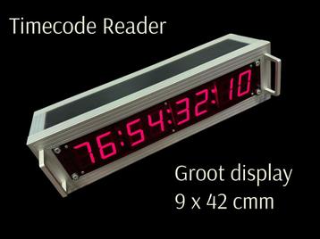 TIMECODE READER ️ GROOT DISPLAY ️ beschikbaar voor biedingen