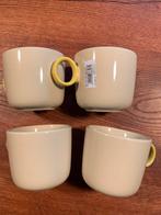 Iittala Play Mok design 4x beige-geel 0,35l - Nieuw!, Overige materialen, Nieuw, Ophalen of Verzenden, Effen
