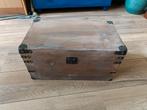 Vintage houten opbergkist, Minder dan 50 cm, Minder dan 50 cm, Ophalen of Verzenden, Zo goed als nieuw