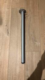 IKEA Adils tafelpoot grijs verstelbaar nieuw!, 50 tot 100 cm, Tafelpoot, Modern, Rond