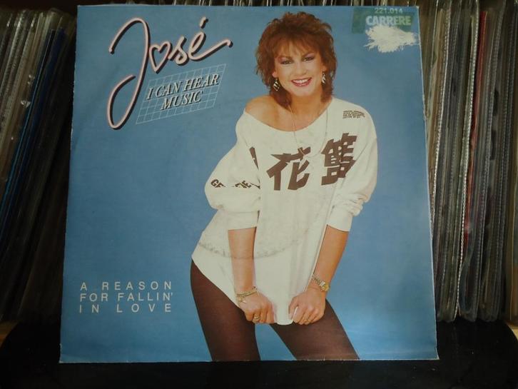 7" Single José - I Can Hear Music / A Reason For Fallin' In, Cd's en Dvd's, Vinyl Singles, Gebruikt, Single, Pop, 7 inch, Ophalen of Verzenden