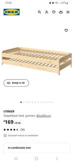 Ikea bed, Ophalen of Verzenden, Zo goed als nieuw