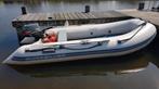 Rubberboot quicksilver met motor (airdeck, strandwielen), Ophalen