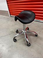 Zadelkruk hoogte verstelbaar met wieltjes - Gebruikt, Ophalen, Gebruikt, Zwart, Bureaukruk