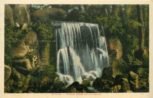 (380-089-021) Arnhem Groote Waterval Sonsbeek, Verzamelen, Ansichtkaarten | Nederland, Gelderland, Verzenden