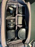 Cullmann Fototas met Olympus Lenzen, Audio, Tv en Foto, Ophalen of Verzenden, Gebruikt, Schoudertas, Overige merken