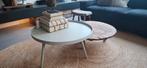 Woood Mesa XL Bijzettafel, Ophalen, 50 tot 100 cm, Rond, 50 tot 100 cm