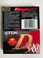 2 x TDK D90 (nieuw), -, 2 t/m 25 bandjes, Ophalen of Verzenden, -