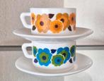 Twee Arcopal Lotus Kop en Schotels, Huis en Inrichting, Keuken | Servies, Ophalen of Verzenden, Overige stijlen, Kop(pen) en/of Schotel(s)