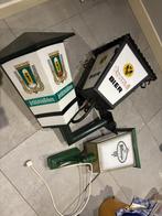 Bierlampen, Verzamelen, Biermerken, Ophalen, Reclamebord, Plaat of Schild, Overige merken