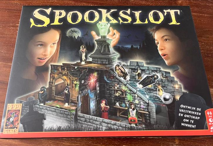 Spookslot Bordspel, Hobby en Vrije tijd, Gezelschapsspellen | Bordspellen, Zo goed als nieuw, Drie of vier spelers, Vijf spelers of meer