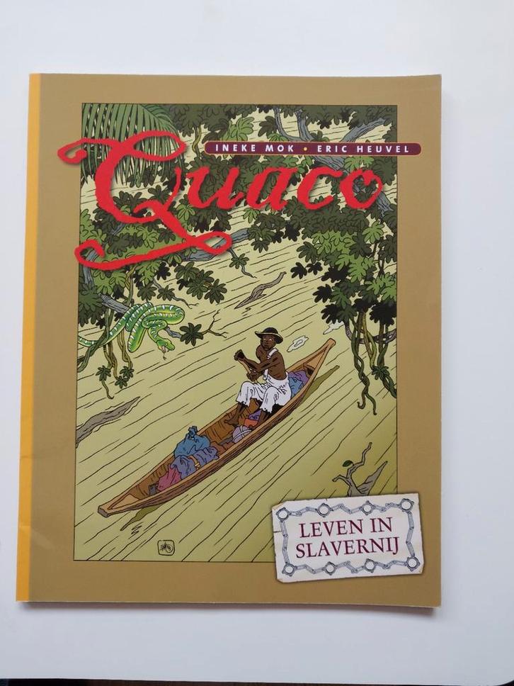Quaco - Leven in Slavernij. Ineke Mok, Boeken, Stripboeken, Zo goed als nieuw, Eén stripboek, Ophalen of Verzenden