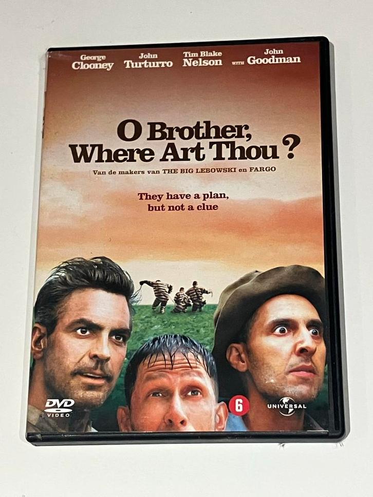 O Brother, Where Art Thou? - DVD, Cd's en Dvd's, Dvd's | Overige Dvd's, Gebruikt, Alle leeftijden, Ophalen of Verzenden