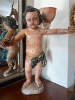 19e eeuwse putti # antieke houten engel antiek cherubs angel, Antiek en Kunst, Kunst | Beelden en Houtsnijwerken, Ophalen