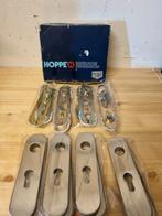 4 x Hoppe kortschild deurbeslag E353K, Ophalen of Verzenden, Nieuw, Klink of Kruk
