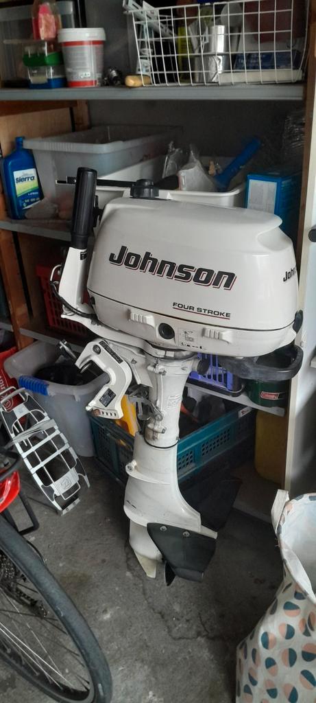 Motor Johnson 6 pk 4 takt uitstekend. Staart onderdeel stuk, Watersport en Boten, Bootonderdelen, Gebruikt, Ophalen