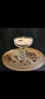 Handgemaakte Cocktail Kaarsen. Nieuw en stijlvol, Ophalen of Verzenden, Nieuw, Overige materialen, Minder dan 25 cm