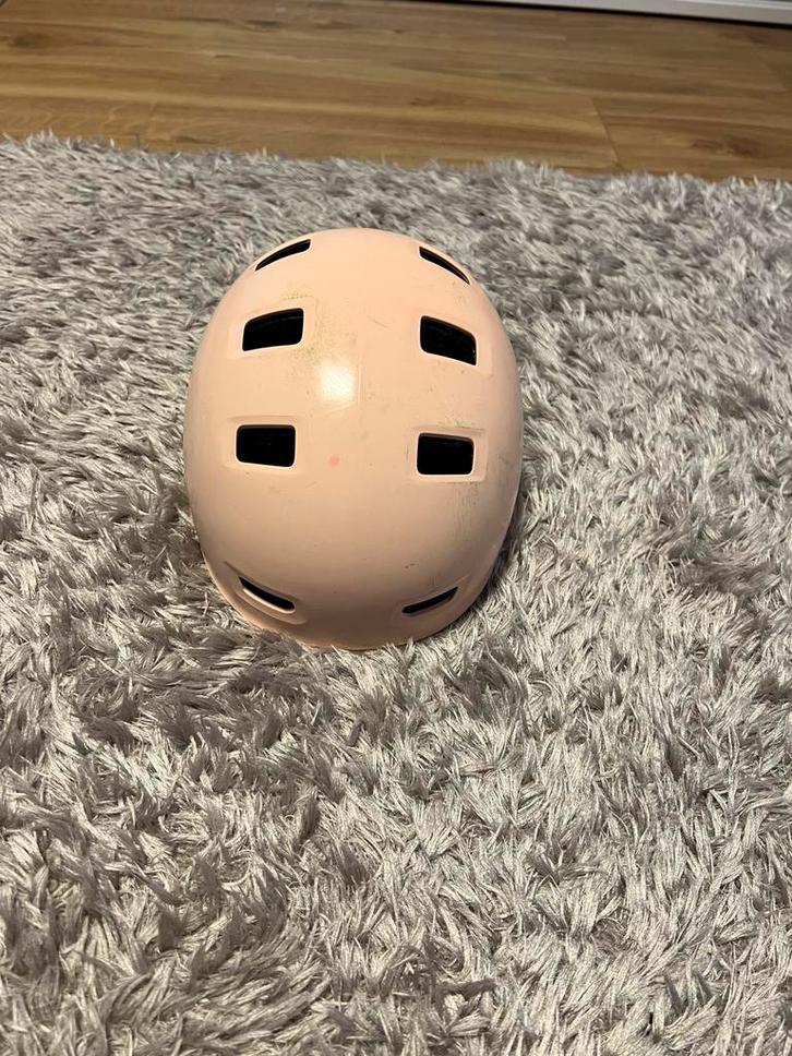 Roze Decathlon Oxelo Fietshelm - Maat S, Fietsen en Brommers, Fietsaccessoires | Fietshelmen, Zo goed als nieuw, Jongen of Meisje