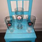 Texelse bierglazen 3 stuks, Ophalen, Gebruikt, Glas of Glazen, Overige merken