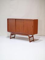 Clausen & Søn dressoir highboard vintage teak, Ophalen, -, -, 150 tot 200 cm