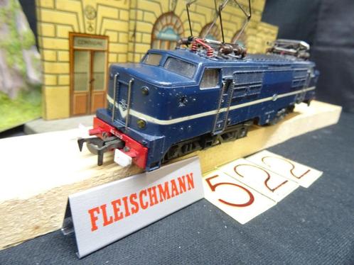522A`262=Fleischmann 1200 van de Nederlandse spoorwegen., Hobby en Vrije tijd, Modeltreinen | H0, Gebruikt, Locomotief, Gelijkstroom