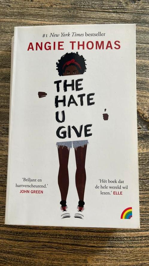 Angie Thomas - The hate u give, Boeken, Literatuur, Zo goed als nieuw, Nederland, Ophalen of Verzenden