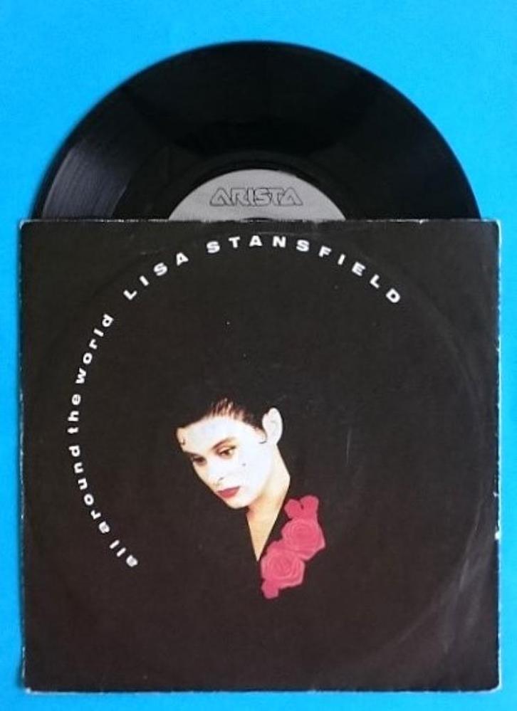 Lisa Stansfield - All around the world, Cd's en Dvd's, Vinyl Singles, Zo goed als nieuw, Single, Dance, 7 inch, Verzenden