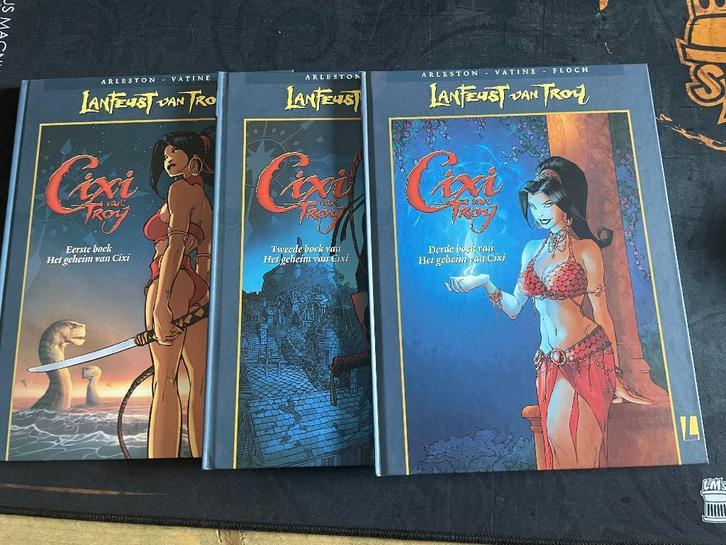 Het geheim van Cixi compleet inclusief schets dédicace Floch, Boeken, Stripboeken, Zo goed als nieuw, Complete serie of reeks