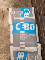 15 zakken Cebo MC12,5 metselcement 25kg, Ophalen of Verzenden, Nieuw, Overige typen
