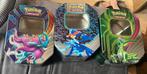 Pokemon Lege Tins, Hobby en Vrije tijd, Verzamelkaartspellen | Pokémon, Ophalen of Verzenden, Zo goed als nieuw, Overige typen