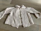 Lichtbeige wollen vestje meisjes 8y (128), Kinderen en Baby's, The new society, Trui of Vest, Zo goed als nieuw, Verzenden