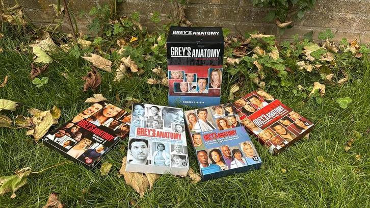 Grey’s anatomy seizoen 1 t/m 4, Cd's en Dvd's, Dvd's | Tv en Series, Zo goed als nieuw, Drama, Vanaf 12 jaar, Ophalen of Verzenden