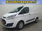 Ford Transit Custom 290 2.0 TDCI L1H1 Trend NAVI/CRUISE/AIRC, Auto's, Stof, Euro 6, 4 cilinders, Wit