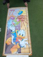 Donald duck deur poster 75x160 cm, Ophalen of Verzenden, Zo goed als nieuw, Rechthoekig Staand, Film en Tv