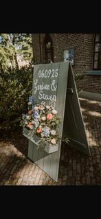 Welkomstbord bruiloft/feest, Ophalen, Zo goed als nieuw, Geboorte of Huwelijk