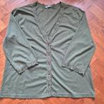 Strechy cotton cardigan with lace details, Ophalen of Verzenden