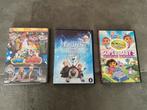 3 Kinder DVD's: Jul & Julia, Frozen, Dora, Avontuur, Alle leeftijden, Ophalen of Verzenden, Zo goed als nieuw
