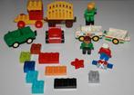 Lego Duplo div. vintage & losse blokjes auto trein bloem 2x, Ophalen of Verzenden, Zo goed als nieuw, Losse stenen, Duplo